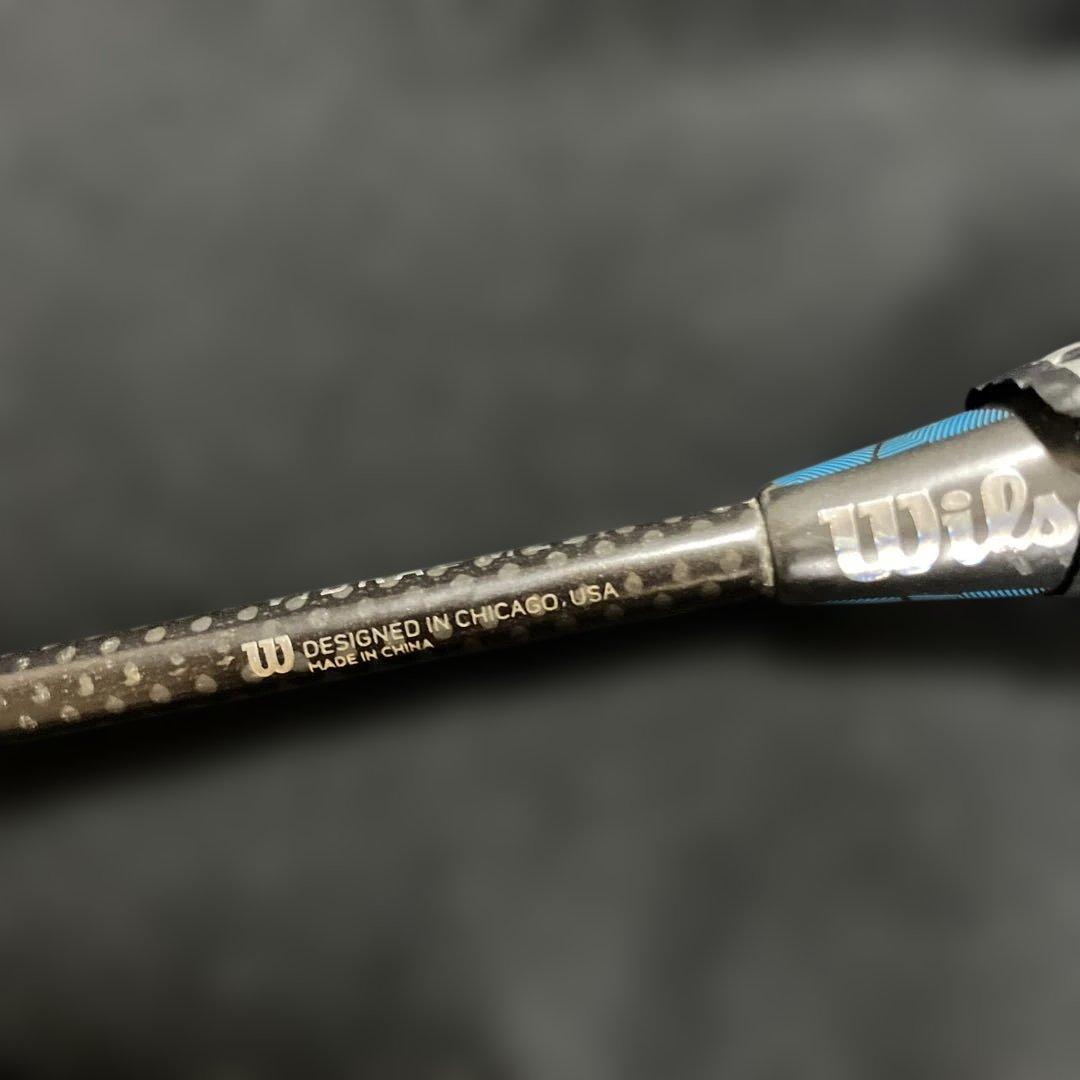 ウィルソン バドミントンラケット ブラック/ブルー