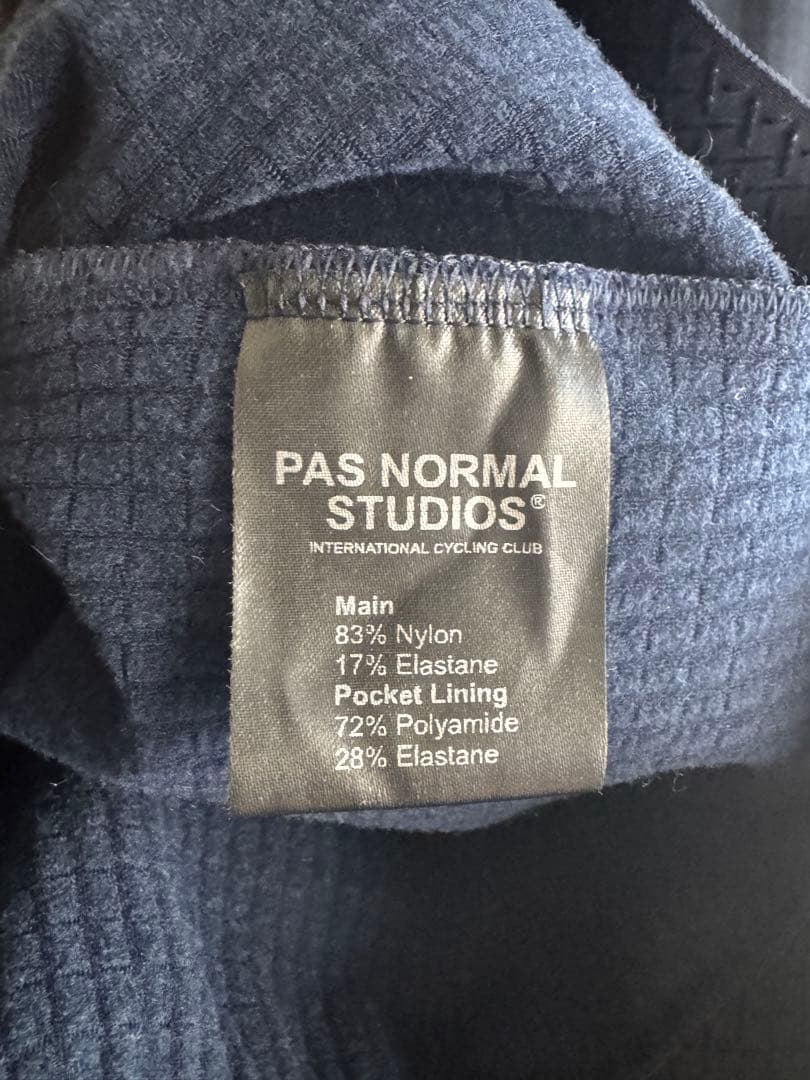 PAS NORMAL STUDIOS サイクルジャージ M ネイビー
