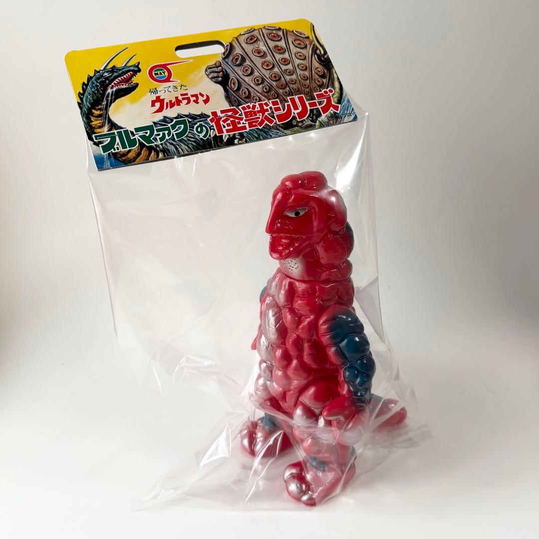 ワンフェス　ブルマァク　怪獣シリーズ　シュガロン　パールレッド　ソフビ