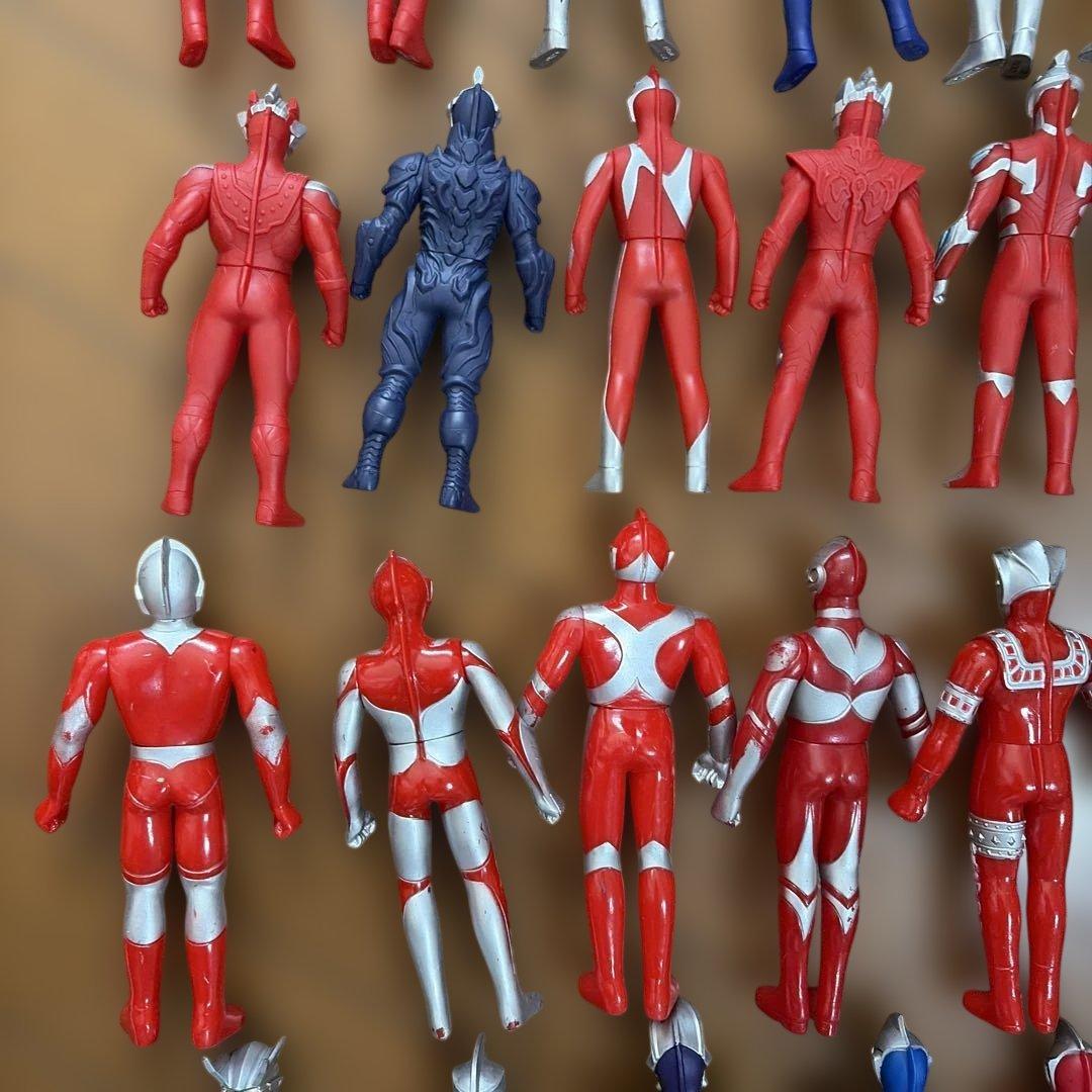 ウルトラマン　フィギュア　ソフビ　セット　まとめ　53個
