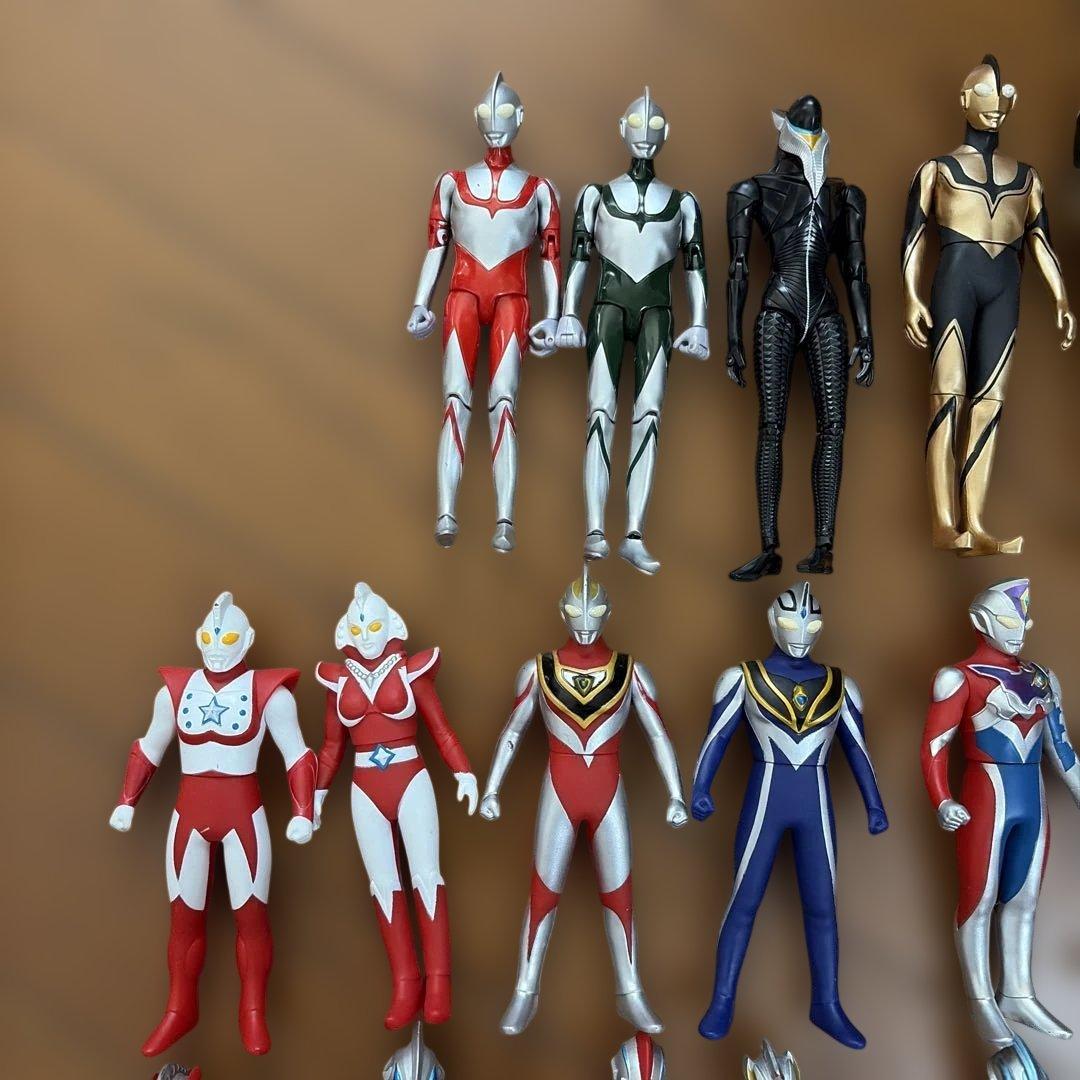 ウルトラマン　フィギュア　ソフビ　セット　まとめ　53個