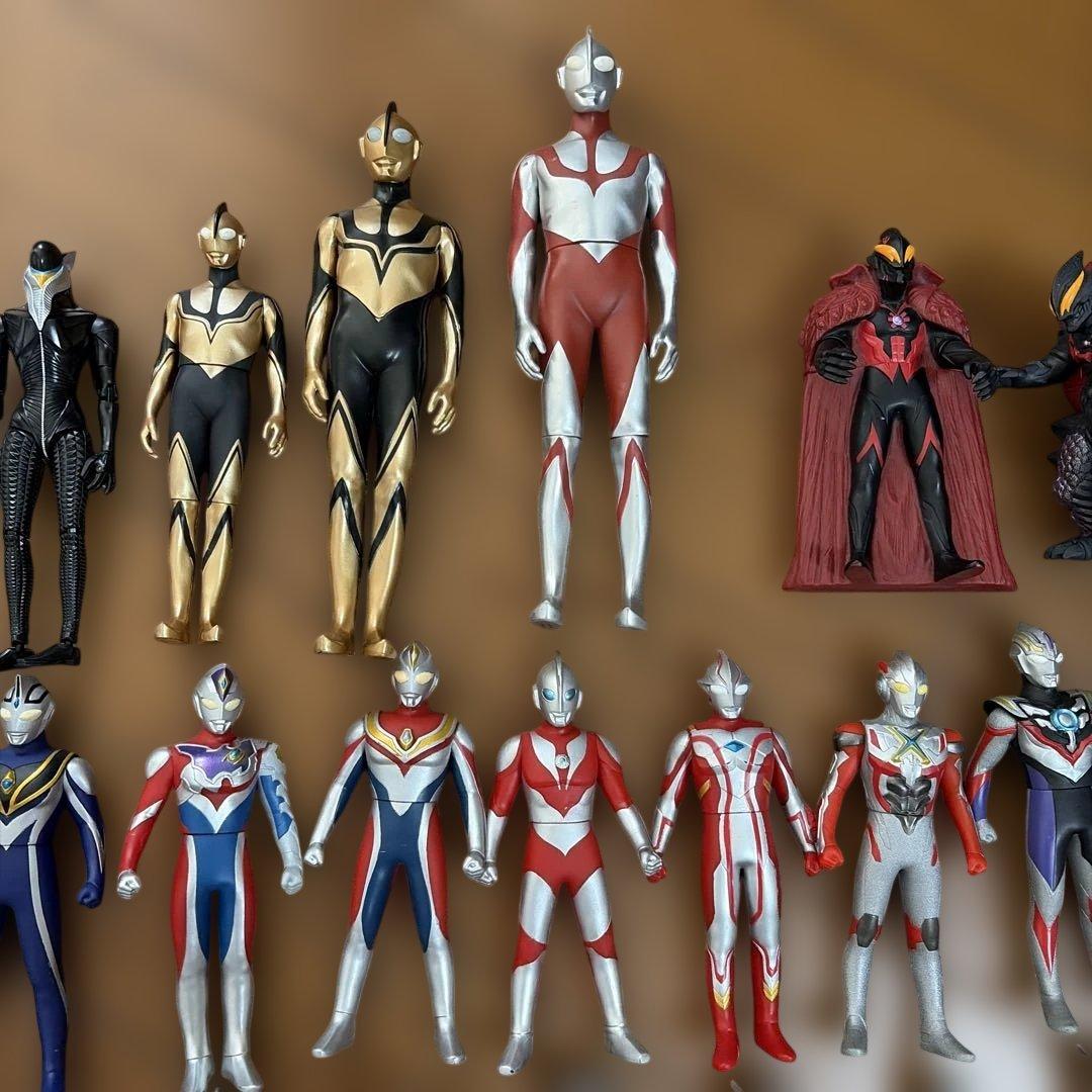 ウルトラマン　フィギュア　ソフビ　セット　まとめ　53個