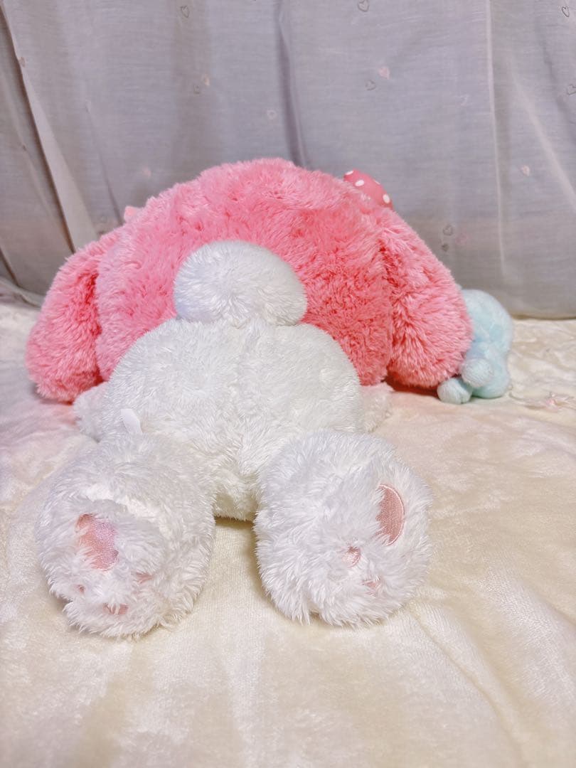 希少レア マイメロディ キュートポーズデザインぬいぐるみ大