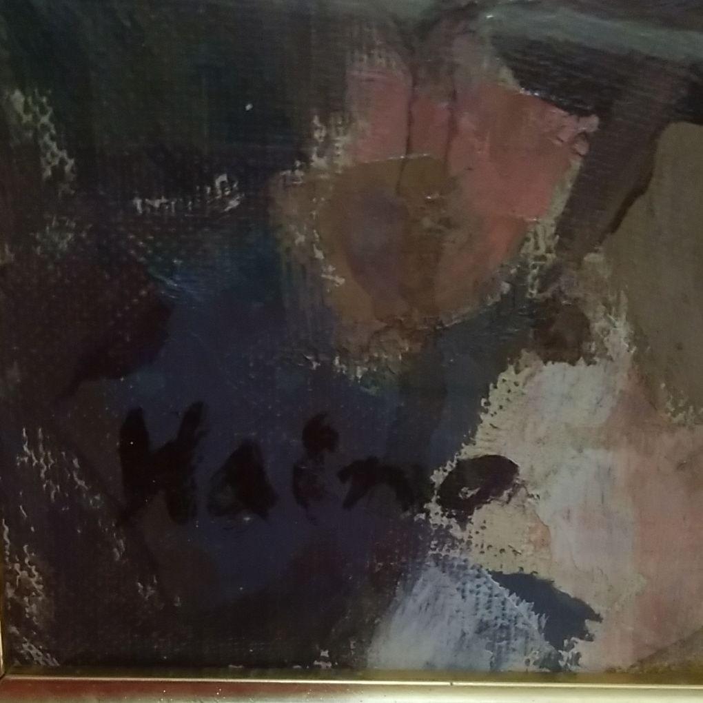 灰野文一郎　F6 男鹿の岩礁　白日会会員　栃木県文化功労者