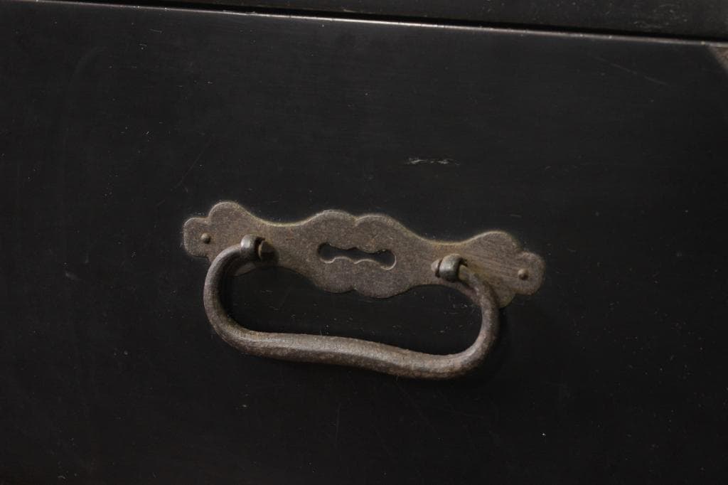 打ち出し金具！庄内箪笥 古家具/古民家/時代箪笥/チェスト/和家具/古道具/収納