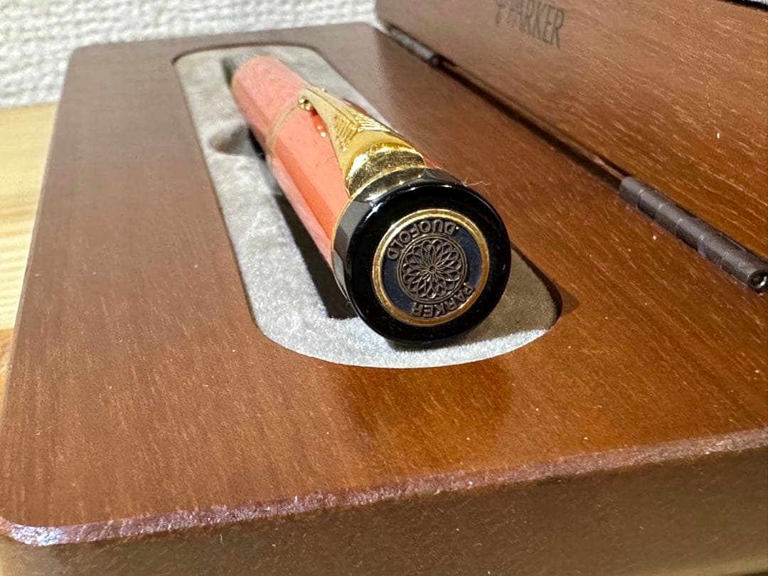 パーカー デュオフォールド インターナショナル ビッグレッド 万年筆