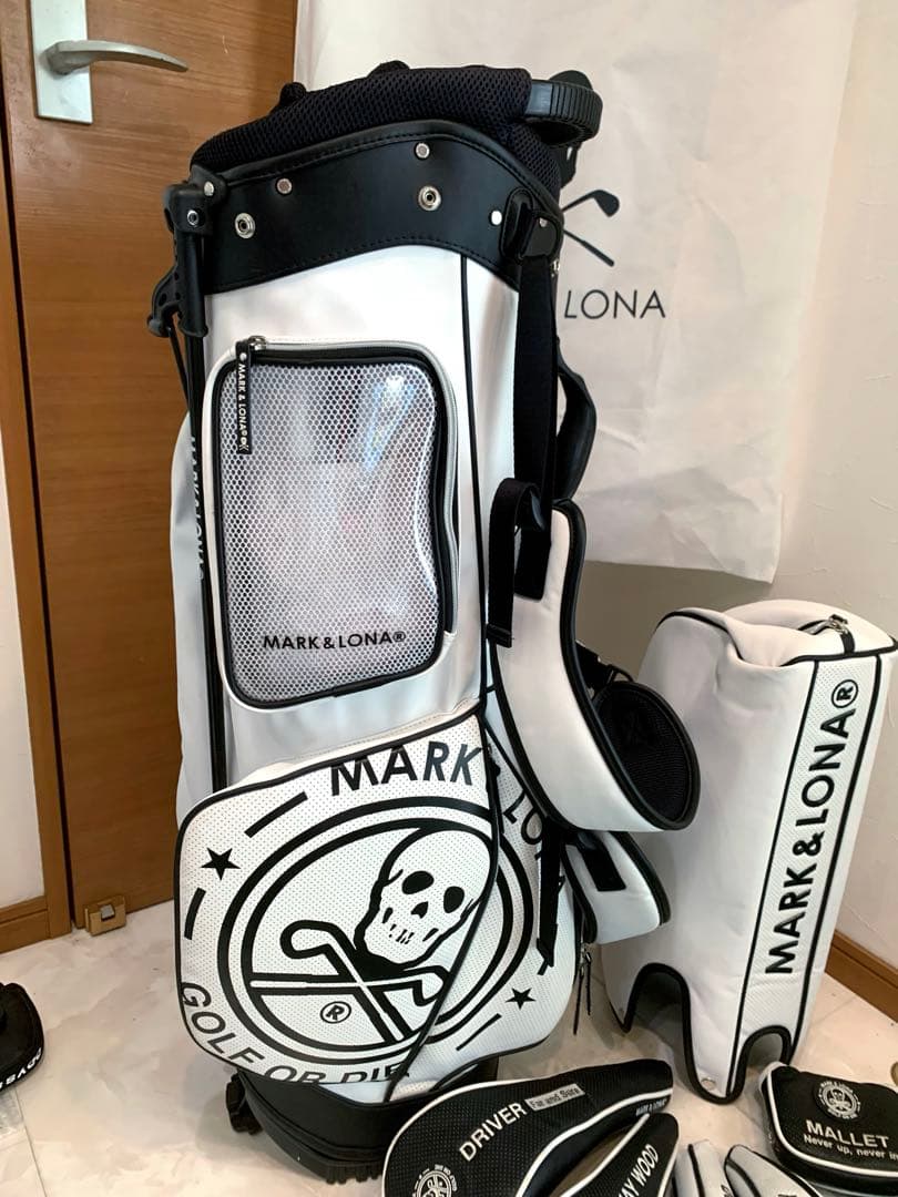 希少　良品　マークアンドロナ　MARK＆LONA キャディバッグ　ヘッドカバー