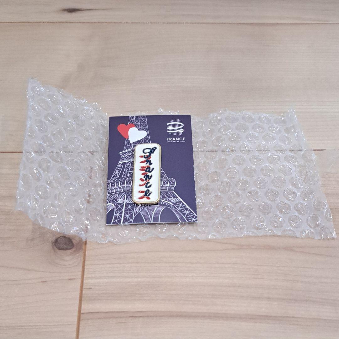 大阪万博　フランス館　エッフェル塔デザイン ピンバッジ