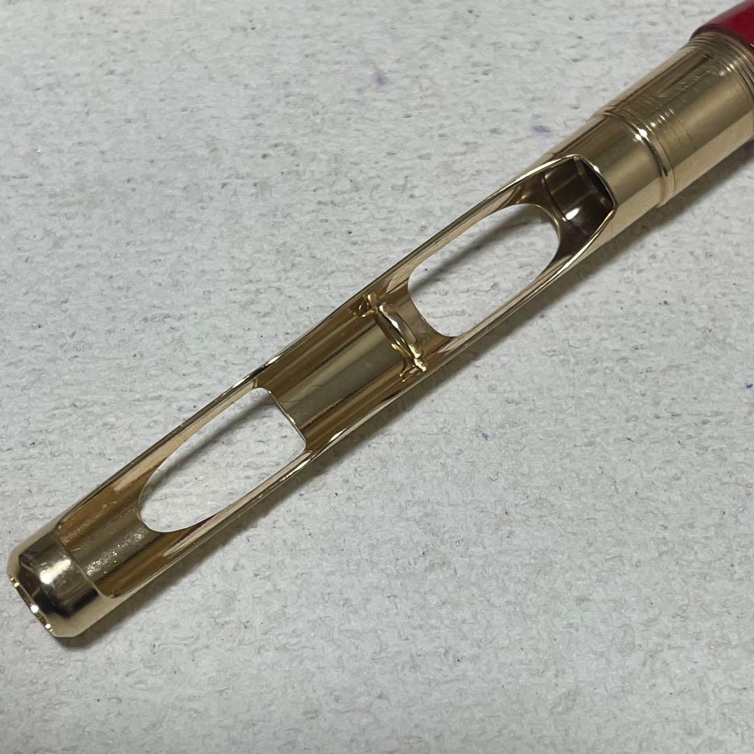 モンテグラッパ 万年筆 フェラーリ K18 750刻印 限定150本