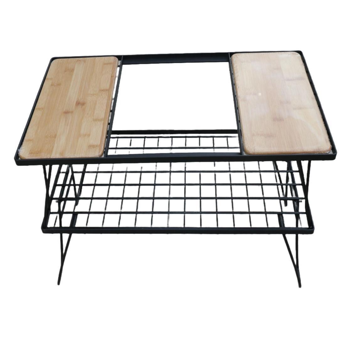 IGT対応フィールドラック　天板2枚付　グリルテーブル　収納袋付