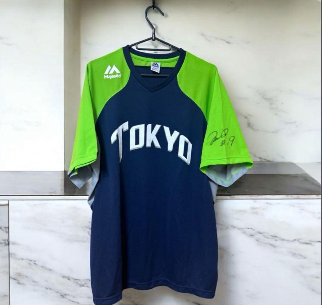 東京ヤクルトスワローズ 石川雅規 直筆サイン入りユニフォーム