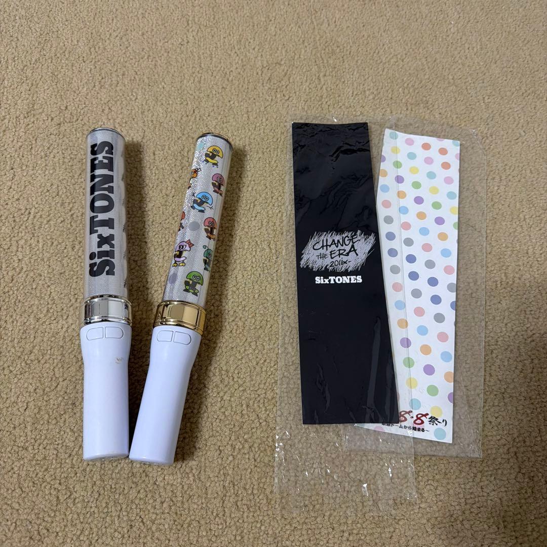 SixTONES キンブレ 8.8祭 チェンエラ 2本セット