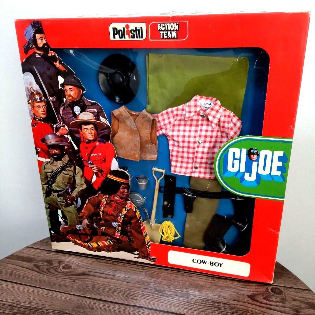 ビンテージ　GIJOE　イタリア版　COW‐BOY 1977 年　ポリスティル社