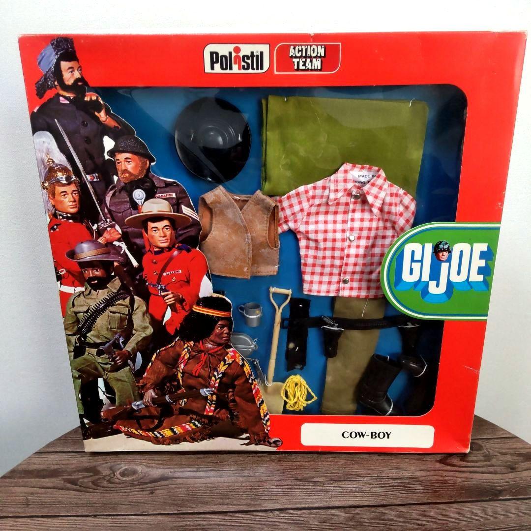 ビンテージ　GIJOE　イタリア版　COW‐BOY 1977 年　ポリスティル社