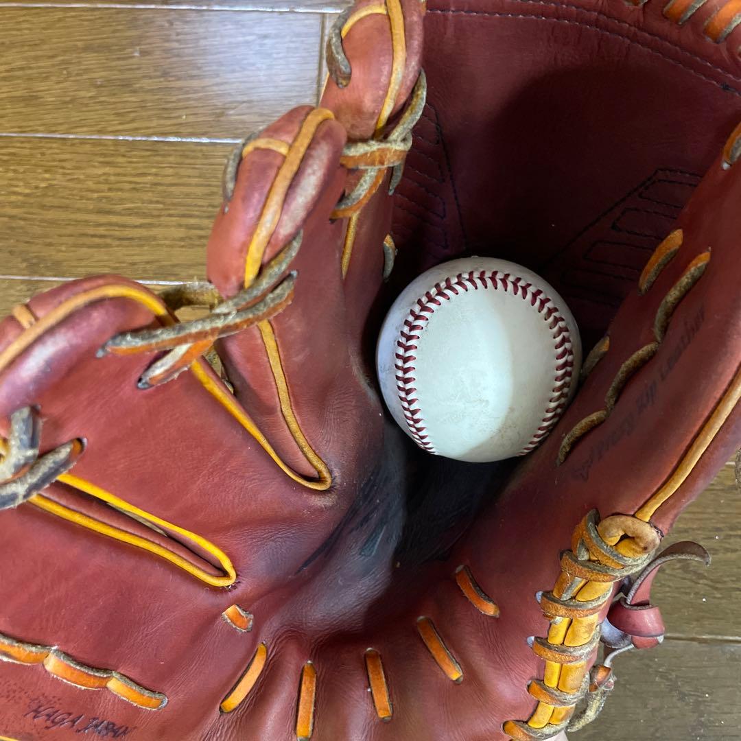 ミズノプロ硬式グローブ　左投手用