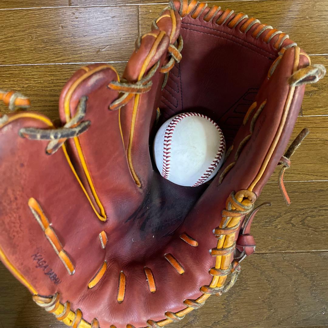 ミズノプロ硬式グローブ　左投手用