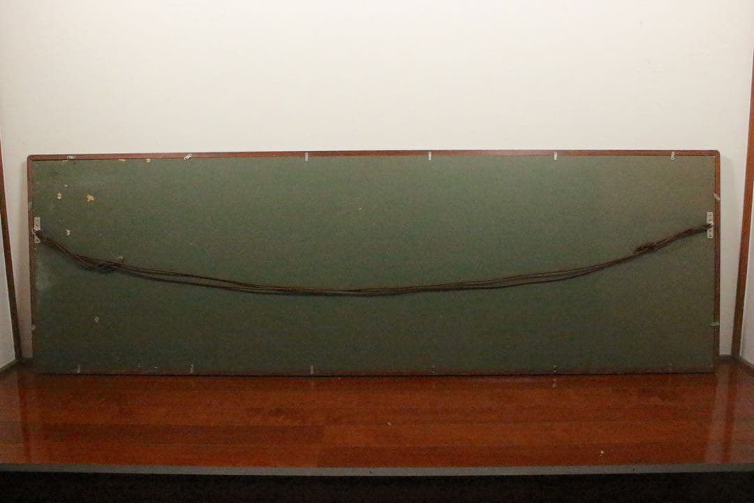 No4738 扁額装　山岡鉄舟　六字書　紙本　書画　古筆　仏画　古美術　送料無料