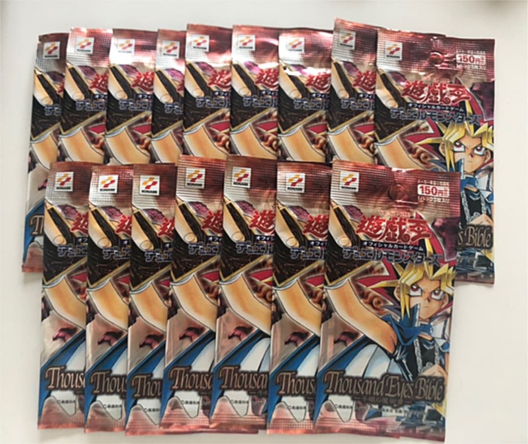 遊戯王　千眼の魔術書　未開封パック