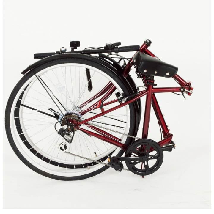 折りたたみ自転車 6段階式 おしゃれ