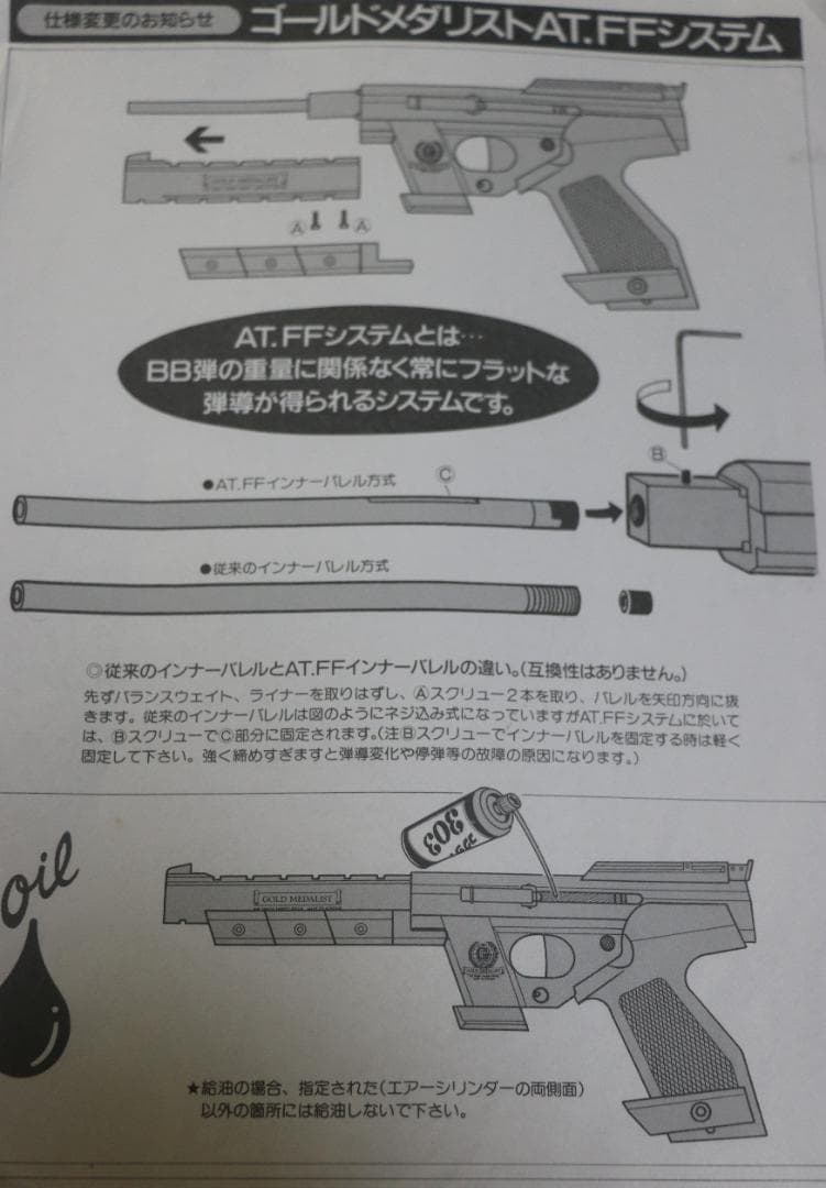 コクサイ製ABS樹脂エアーコッキングガン　スコアーマスター　合法品