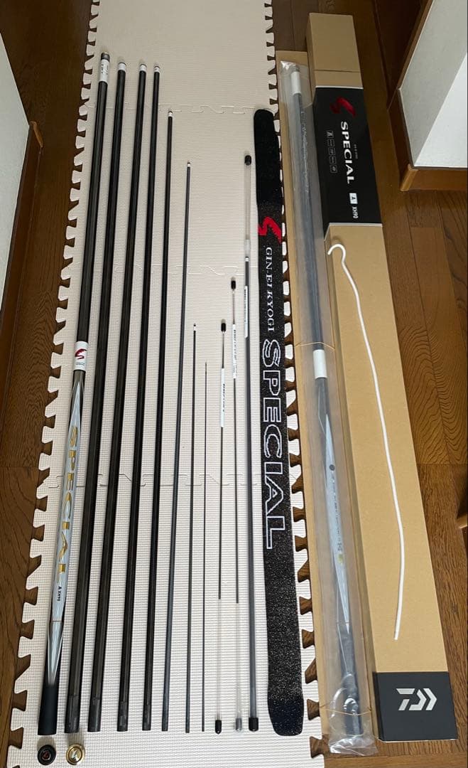 ダイワ 銀影競技スペシャルA XH90 替穂&スイッチパーツ & 新品元竿付き