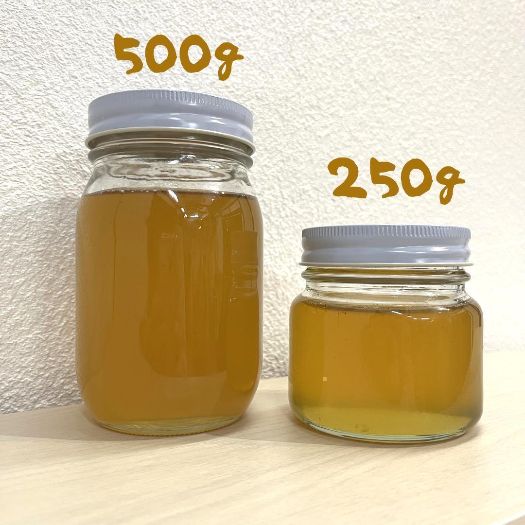 天然 日本みつばち はちみつ 500g×2本 非加熱 百花蜜 生ハチミツ 新蜜