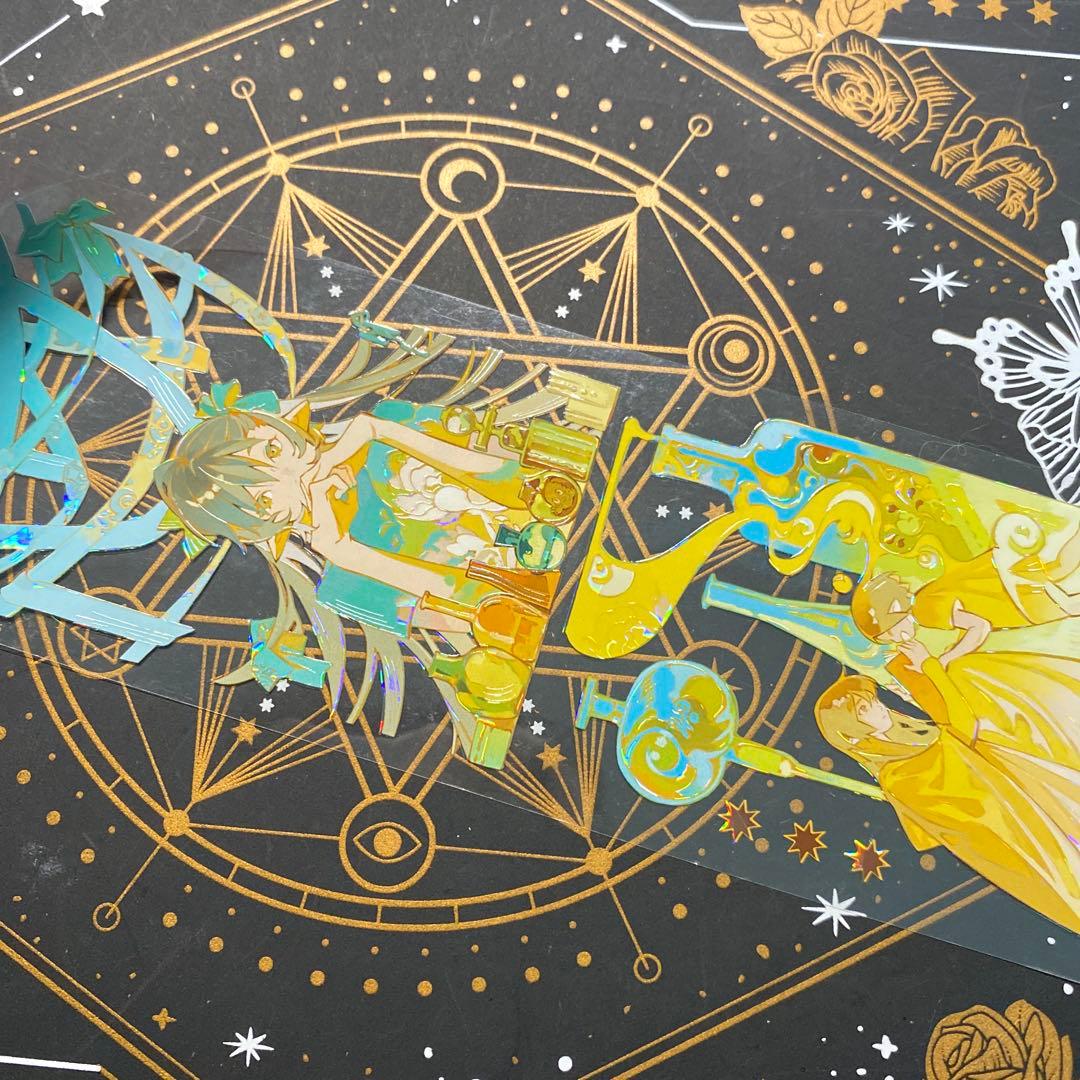 【9282】海外　マステ　中古巻　貝殻光マスキングテープ　人物系