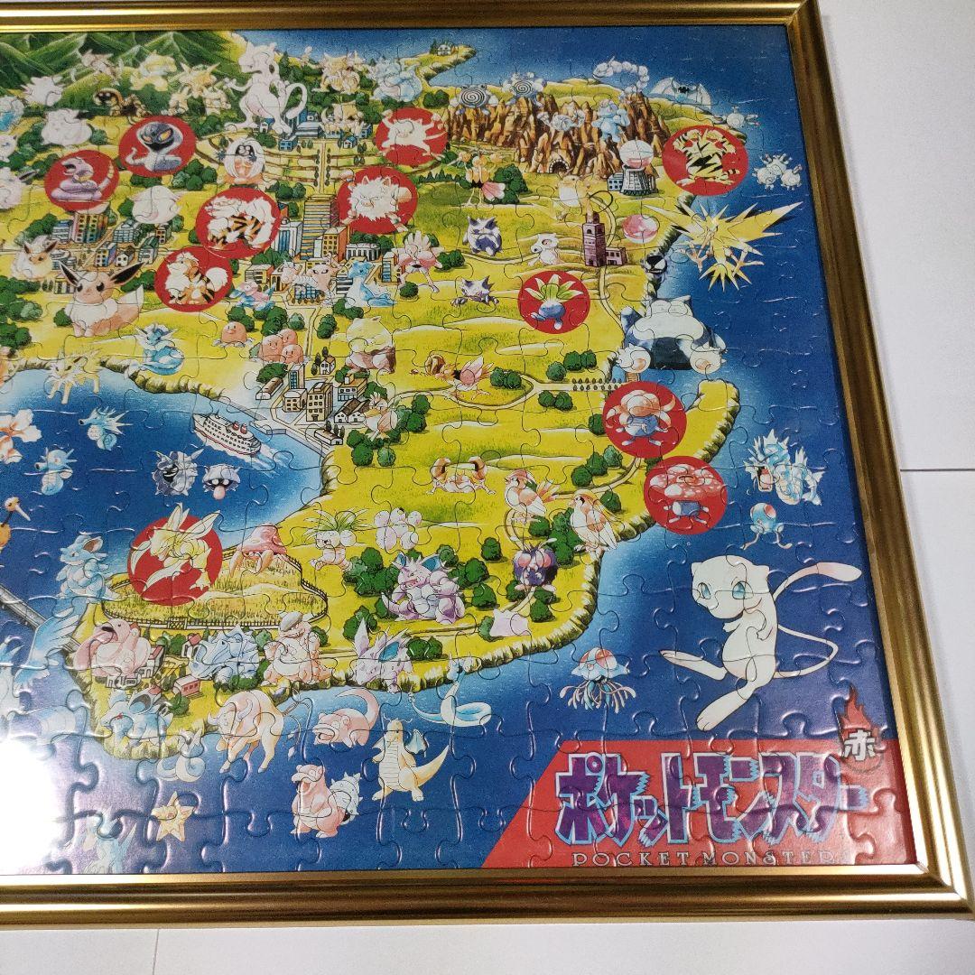 ポケットモンスター ポケモン‪図鑑*初期*パズル*赤緑セット(額縁付き)