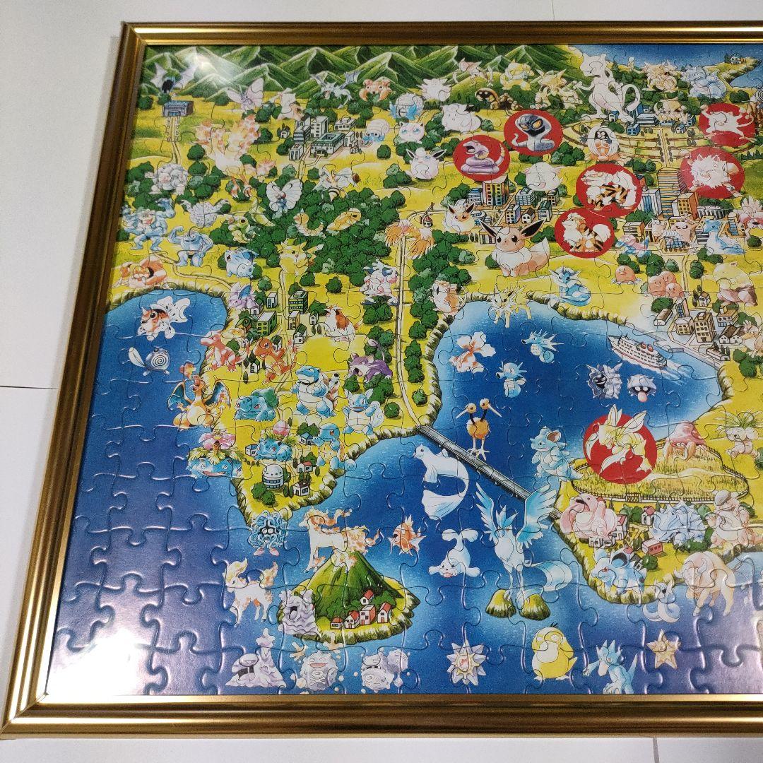 ポケットモンスター ポケモン‪図鑑*初期*パズル*赤緑セット(額縁付き)