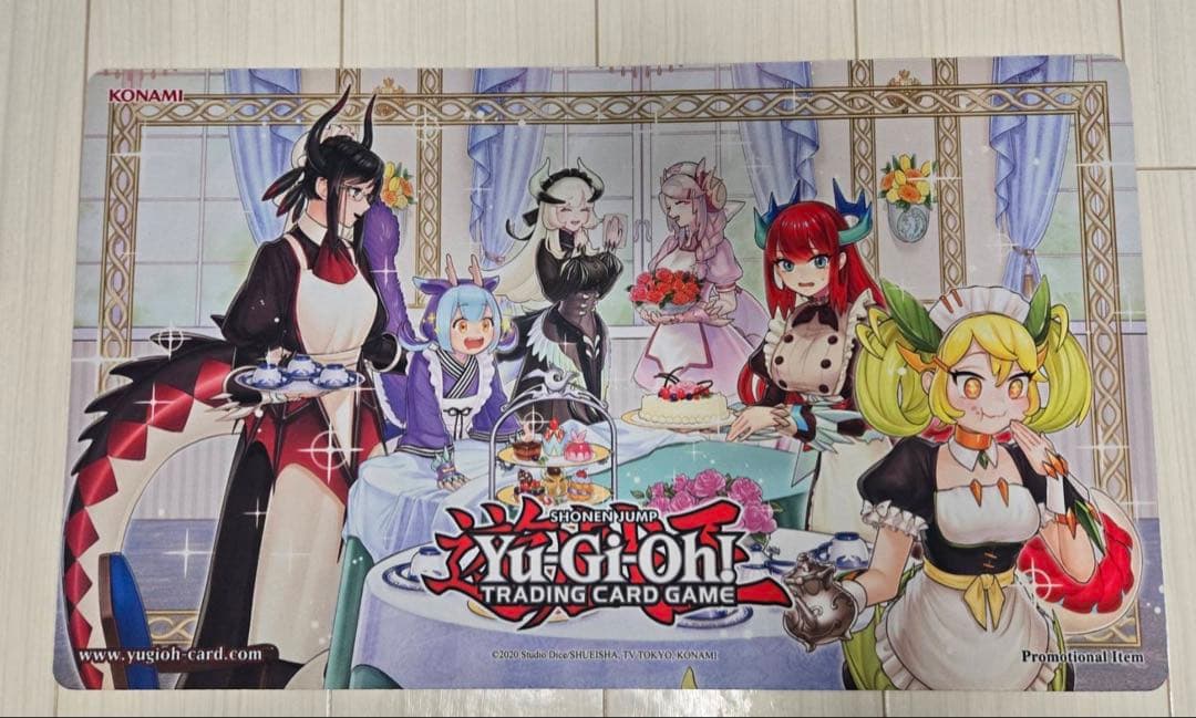 遊戯王 YCS 2025 ドラゴンメイドのお心づくし プレイマット