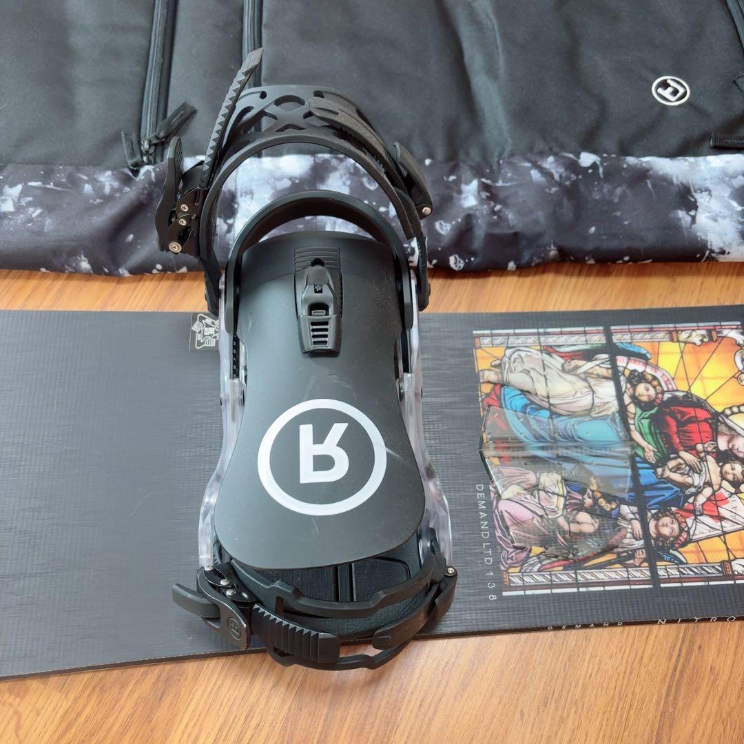 NITRO スノーボード140㌢＆ビンディング＆ケース3点セット