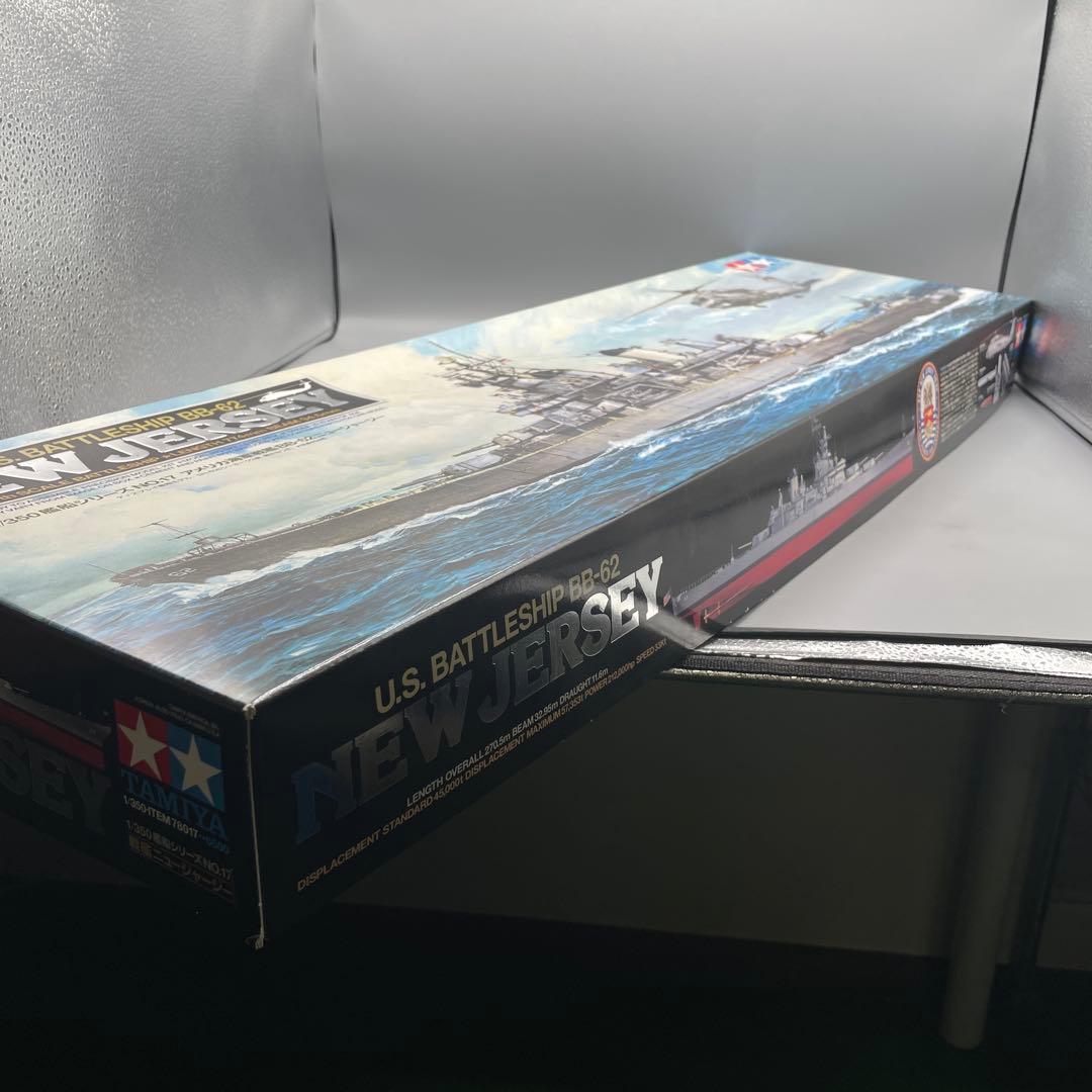未組立 1/350 タミヤ アメリカ海軍戦艦 BB-62 ニュージャージー