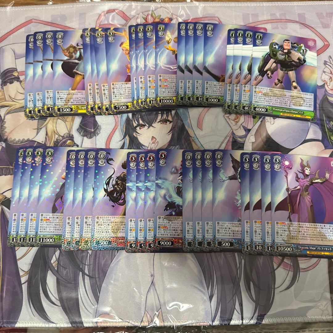 ヴァイスシュヴァルツ　Disney ミラー・ウォリアーズ　4コン