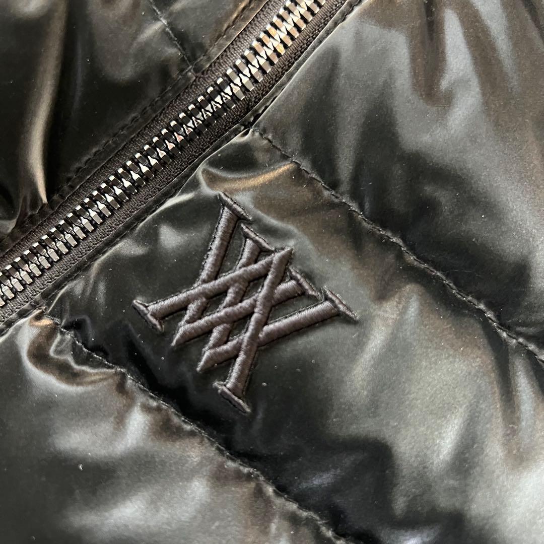 ANEW GOLF アニューゴルフ　ダウンジャケット　ニット　切り替え　中綿入り