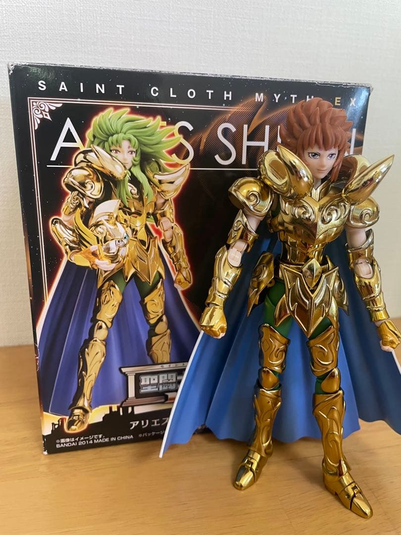 聖闘士聖衣神話EX アリエスシオン 聖戦ver. +Ω貴鬼頭部・髪パーツ 海外製