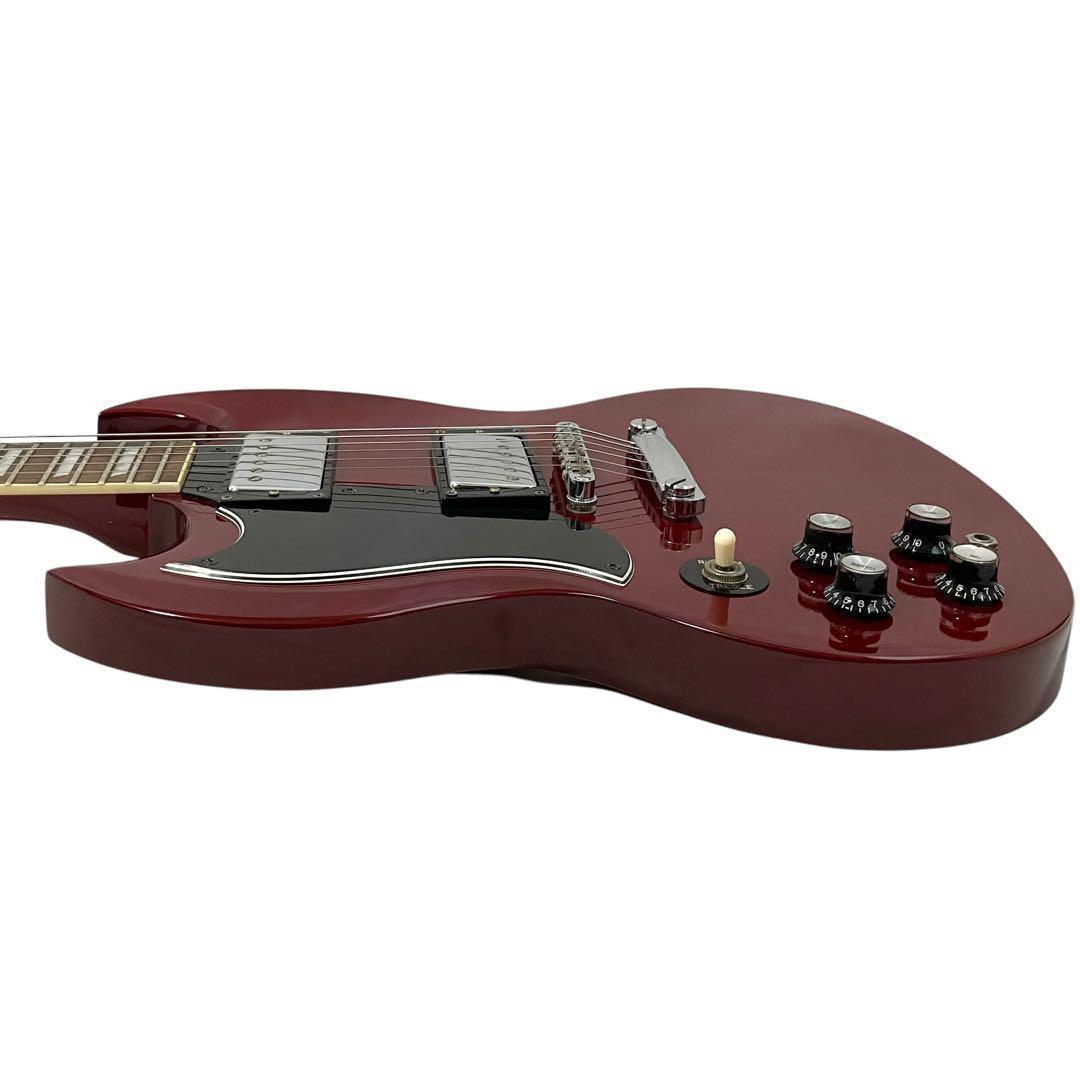 【レフティ】TOKAI SGシリーズ エレキギター 左利き用 レッド ケース付