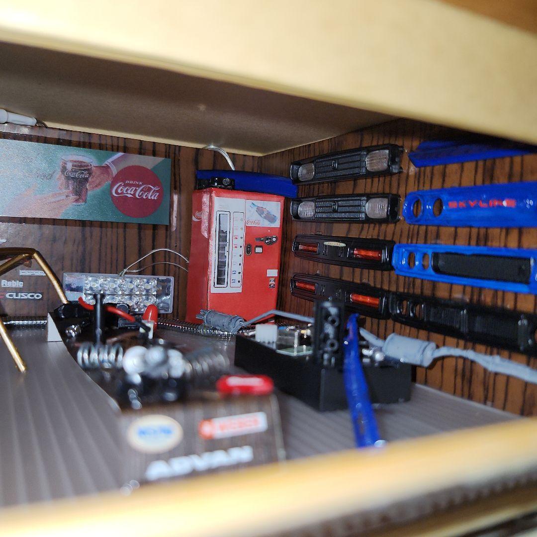 1/24 ケンメリGT-R 幻のGT-R ガレージ　ジオラマ