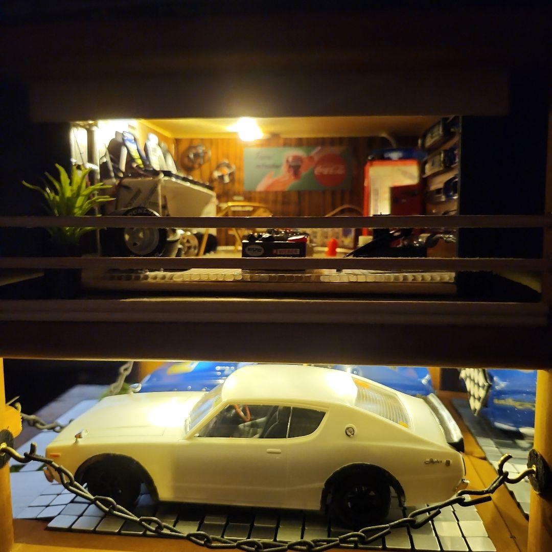 1/24 ケンメリGT-R 幻のGT-R ガレージ　ジオラマ