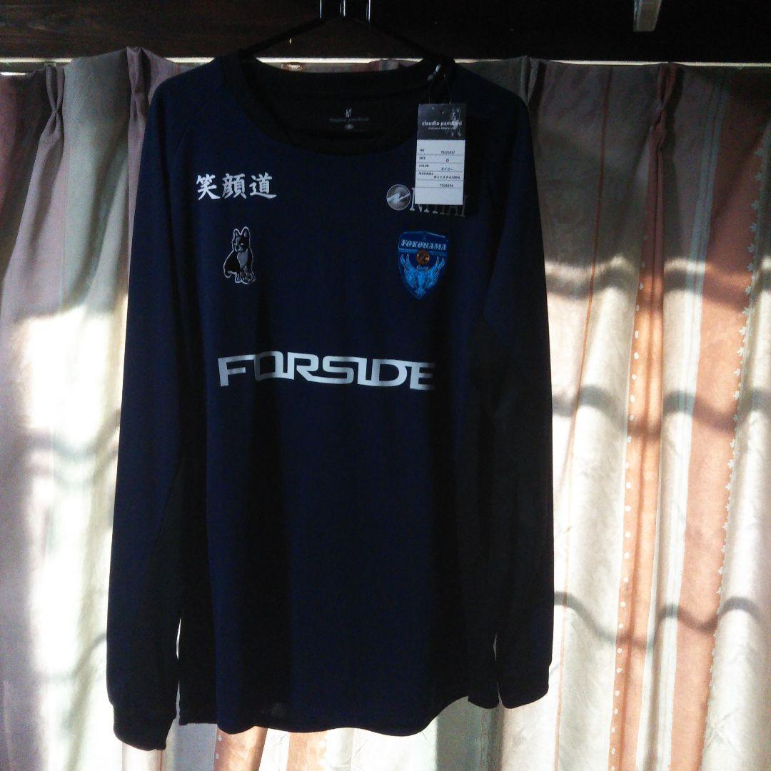 横浜FC トレーニングウェア ネイビー 長袖シャツ 練習着 選手着用モデル