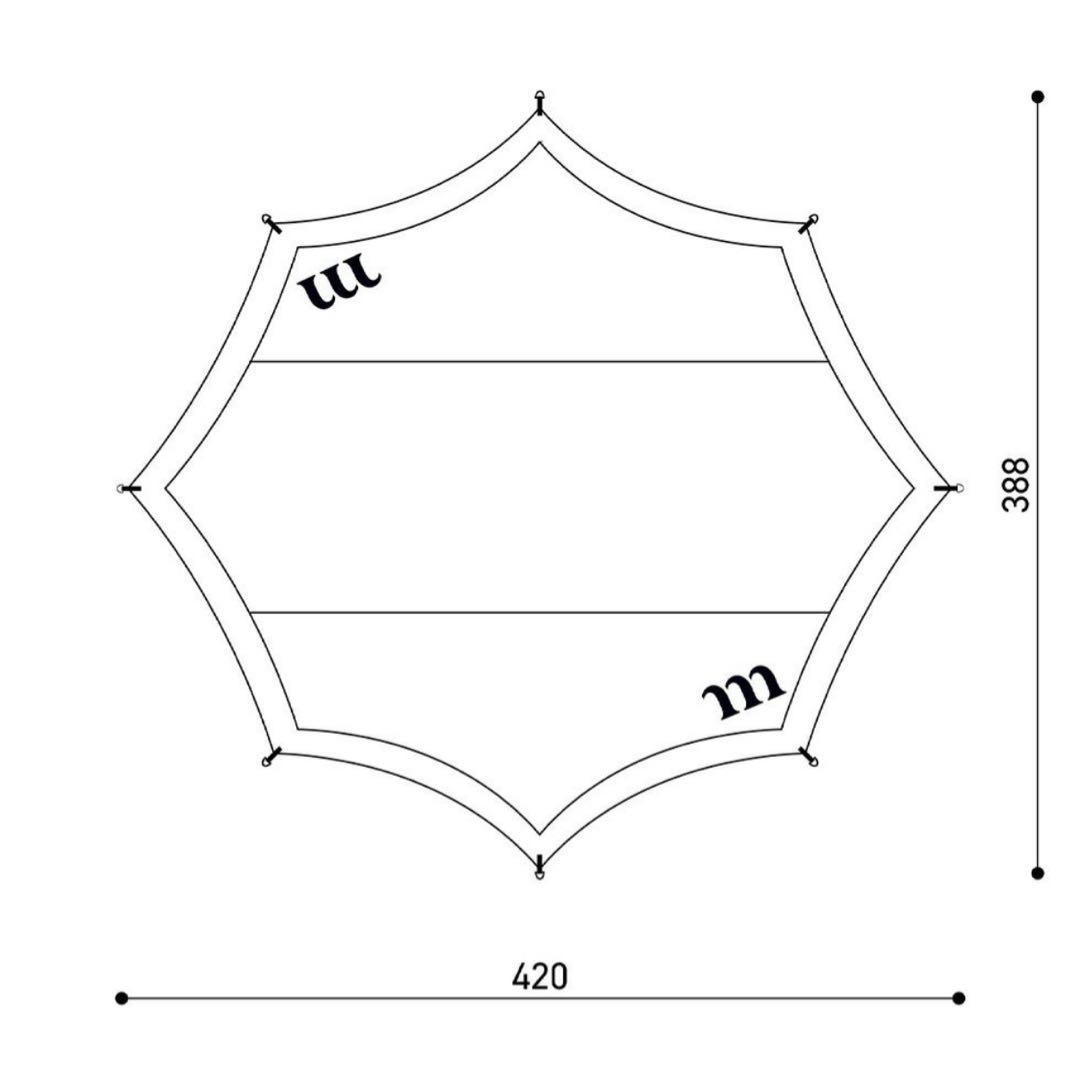MURACO ムラコ　OCTA 4 SPARK TC タープ