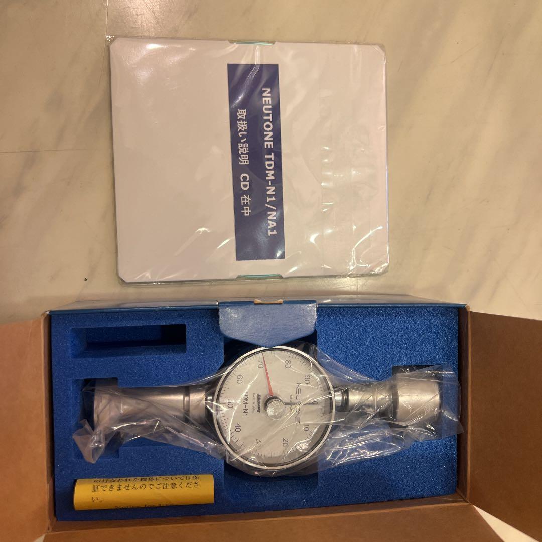 ￥↓筋硬度計NEUTONE TDM-N1（CD説明書付）