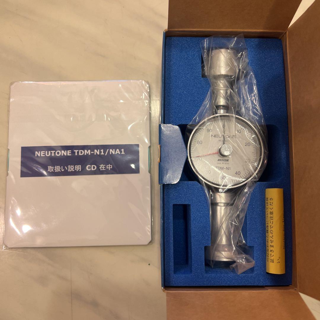 ￥↓筋硬度計NEUTONE TDM-N1（CD説明書付）