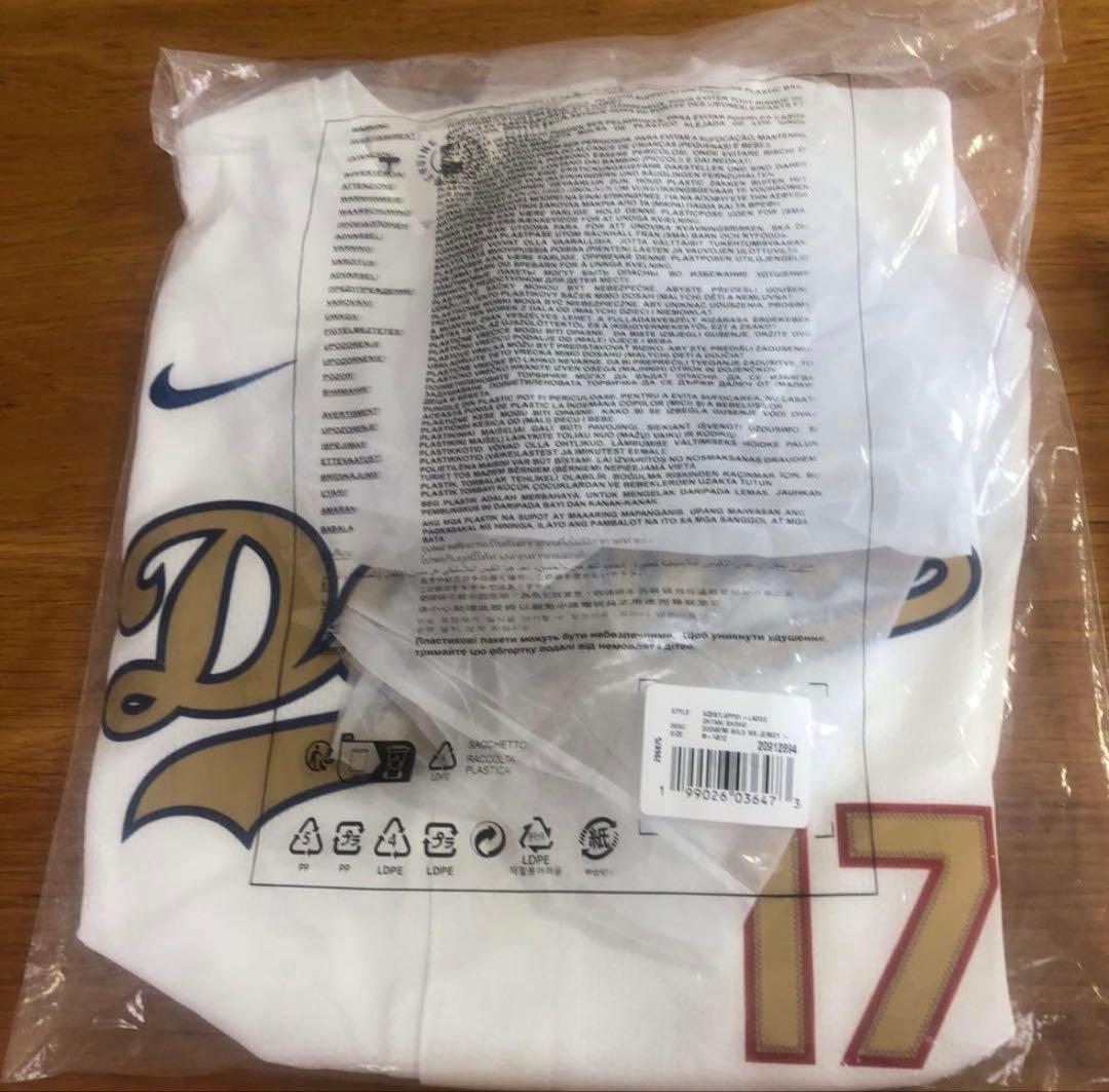 NIKE ドジャース　ユニフォーム 大谷翔平17 M