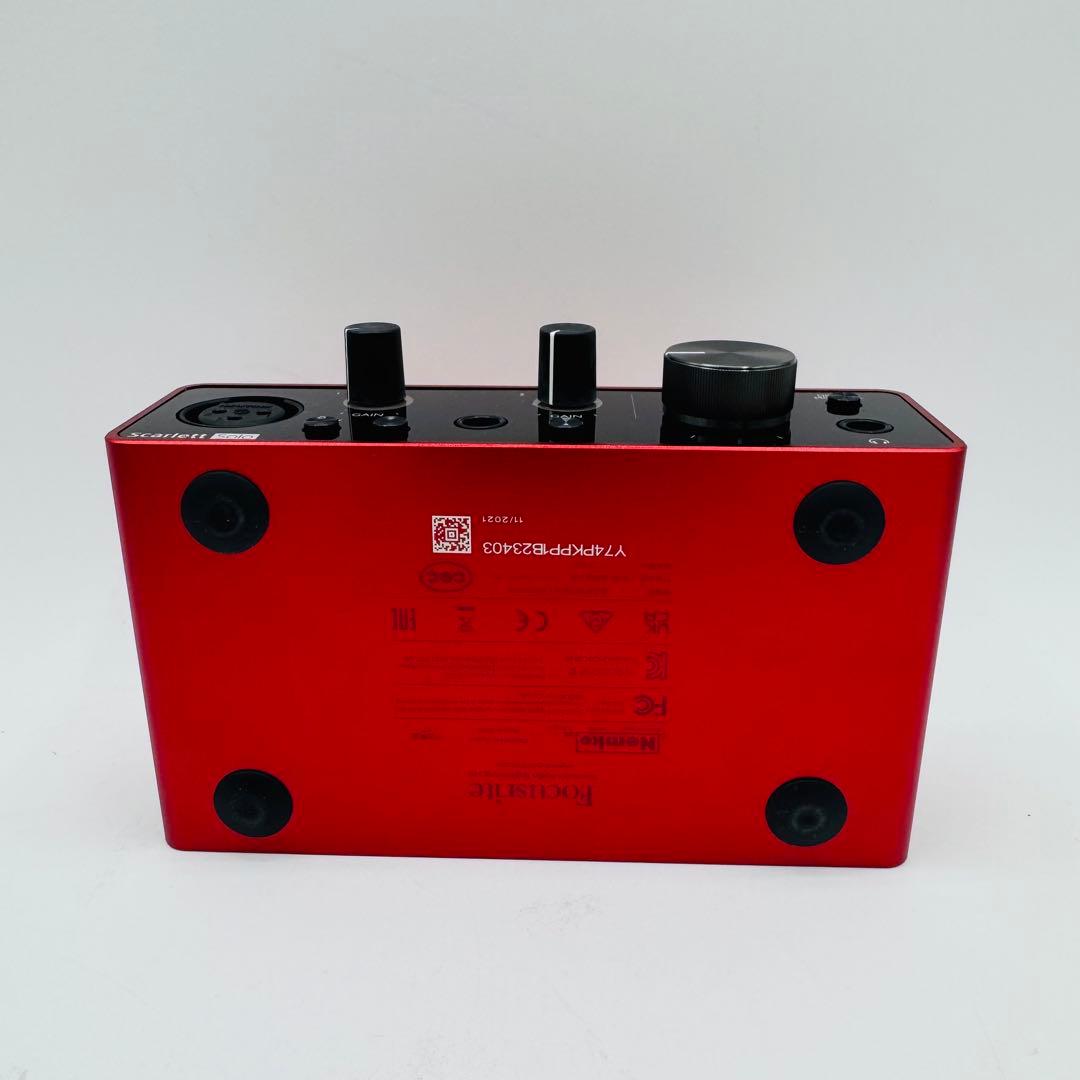 DTM・DAW Focusrite Scarlett Solo 3rd Gen