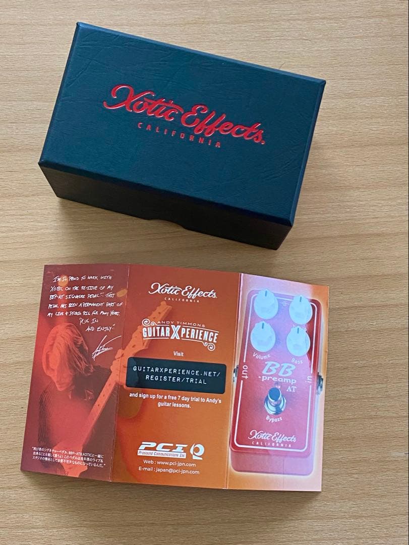 BB Preamp Andy Timmons Edition AT 中古