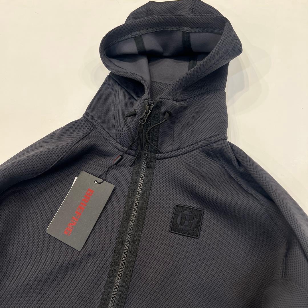 新品　BRIEFING MS CE LOGO TAPE PARKA グレーM