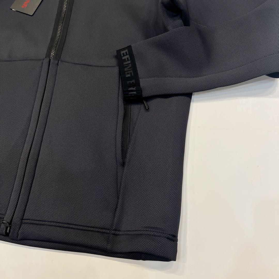 新品　BRIEFING MS CE LOGO TAPE PARKA グレーM