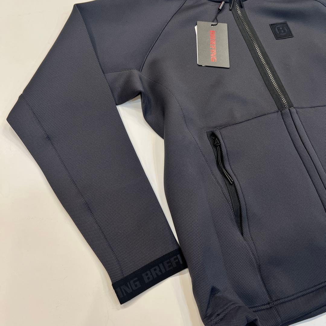新品　BRIEFING MS CE LOGO TAPE PARKA グレーM