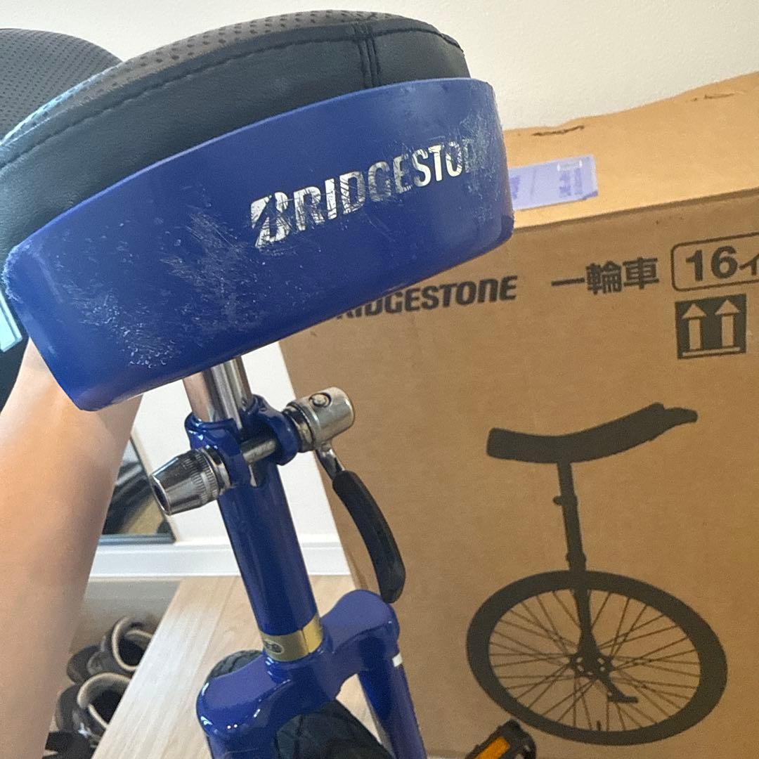 BRIDGESTONE 一輪車 16インチ　ブリヂストン　正規品　スピンズ