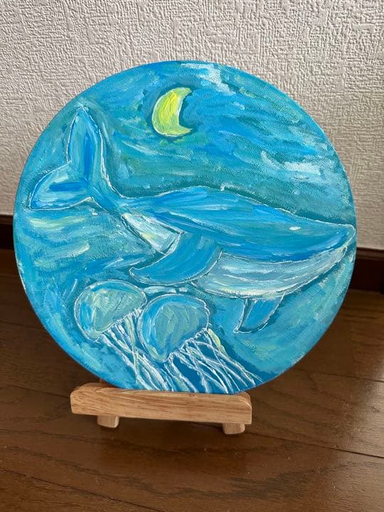 【原画のみ販売】クジラとクラゲ空の大冒険